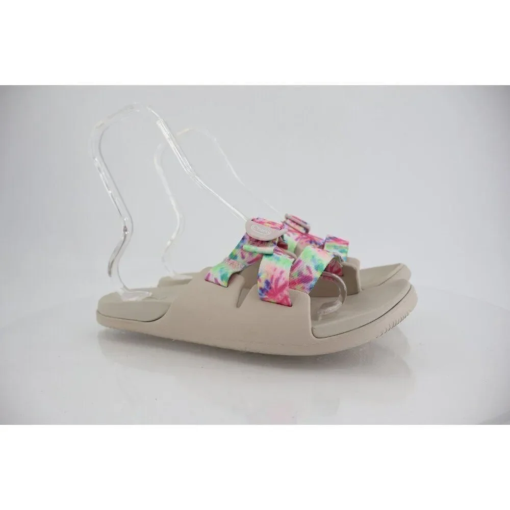 Chaco Women's Chillos Slide Sandal Light Tie Dye Size 12 Flat Slip on Shoes